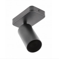 Светильник спот SANTO BIS GU10 max. 50W IP20 одинарный черный OS-SAN20WOK1B-00