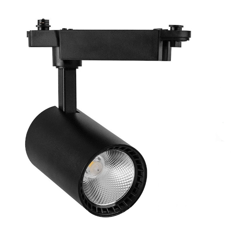 Трековый светодиодный светильник FERON AL102 COB 12W 960LM 4000K IP40 черный 29616