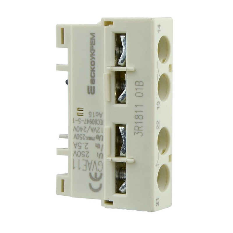 Допольнительный контакт GV-AE11 к автоматам BA-2005 АСКО-УКРЕМ A0010050011