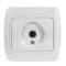 Розетка телевизионная EL-BI Zirve белая (501-000201-273)