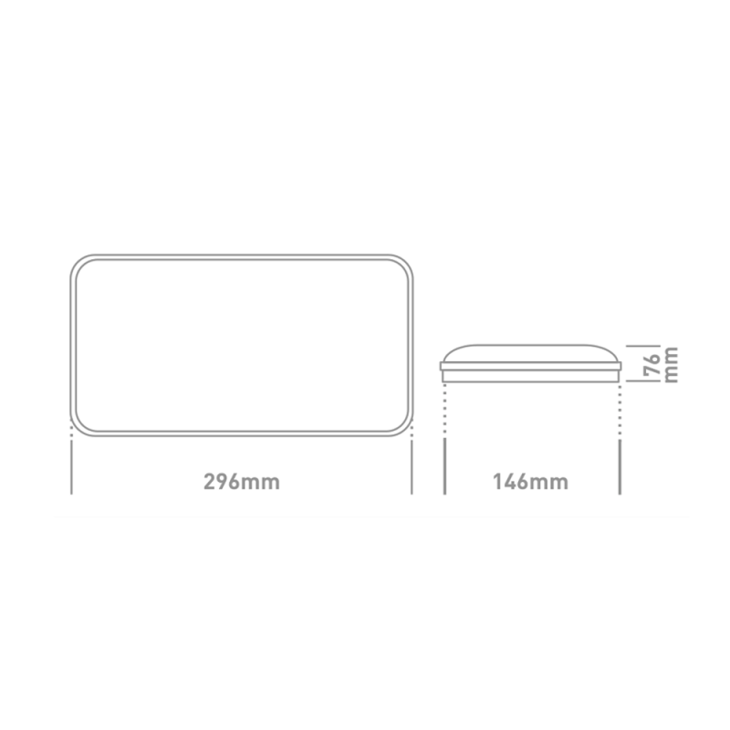 Антивандальный LED-светильник GLOBAL 1-GBH-08-2050-R 20W 5000K