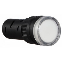 Светосигнальная арматура АСКО-УКРЕМ AD16-16D/S белая 220V AC A0140030040