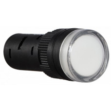 Светосигнальная арматура АСКО-УКРЕМ AD16-16D/S белая 220V AC A0140030040