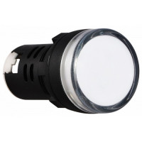 Светосигнальная арматура АСКО-УКРЕМ AD22-22D/S белая 220V AC A0140030044