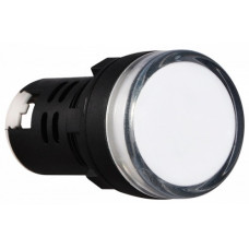 Светосигнальная арматура АСКО-УКРЕМ AD22-22D/S белая 220V AC A0140030044