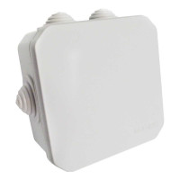 Коробка розподільча ДКС 100х100х50 (квадратна) IP55 53800