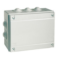 Коробка розподільча ДКС 100х100х50 (прямокутна) IP56 53910