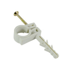 Обойма для труб и кабеля WAVE с ударным шурупом D13-14мм