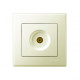 Розетка ТВ проходная LEZARD Lesya крем 705-0303-129 