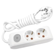 Удлинитель VIKO 2 гнезда 2м с заземлением и кнопкой Multi-Let 90118202