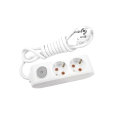 Удлинитель VIKO 2 входа 3м с заземлением и кнопкой Multi-Let 90118203