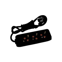 Удлинитель VIKO 3 входа 3м с заземлением Multi-Let черный 90134303