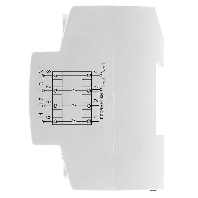 Автоматический переключатель фаз DigiTOP на DIN-рейку PS-40A