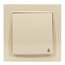 Кнопка звонка  NILSON Thor крем