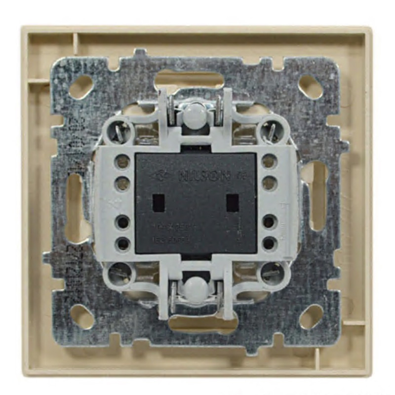 Кнопка звонка  NILSON Thor крем