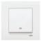 Выключатель одноклавишный промежуточный VIKO Karre белый 90960031