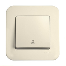 Кнопка звонка VIKO Rollina крем 90421006