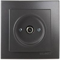 Розетка TV прохідна NILSON Touran антрацит 24161028