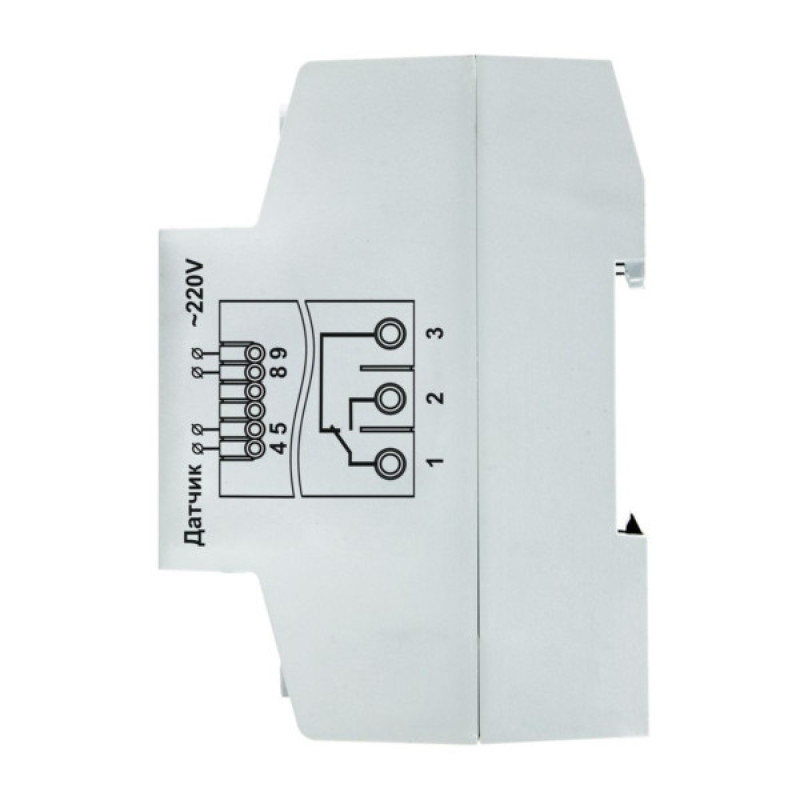 Цифровой терморегулятор DigiTOP з датчиком DS18B20 ТК-4H на DIN-рейку