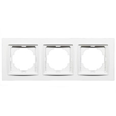 Рамка тройная NILSON Thor белая 27110093