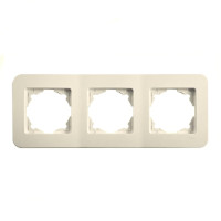 Рамка тройная VIKO Rollina крем 90481053