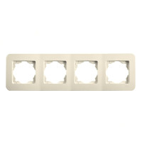 Рамка четверная VIKO Rollina крем 90481054