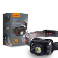 Фонарик налобный светодиодный VIDEX 270Lm 5000K (VLF-H045Z)