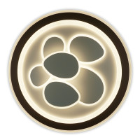 Светодиодный Smart светильник OREO+пульт 110W 3000-6000K 8000LM круг коричневый 220395