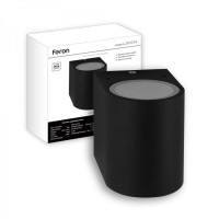 Архитектурный светильник FERON DH014 GU10 черный 11866