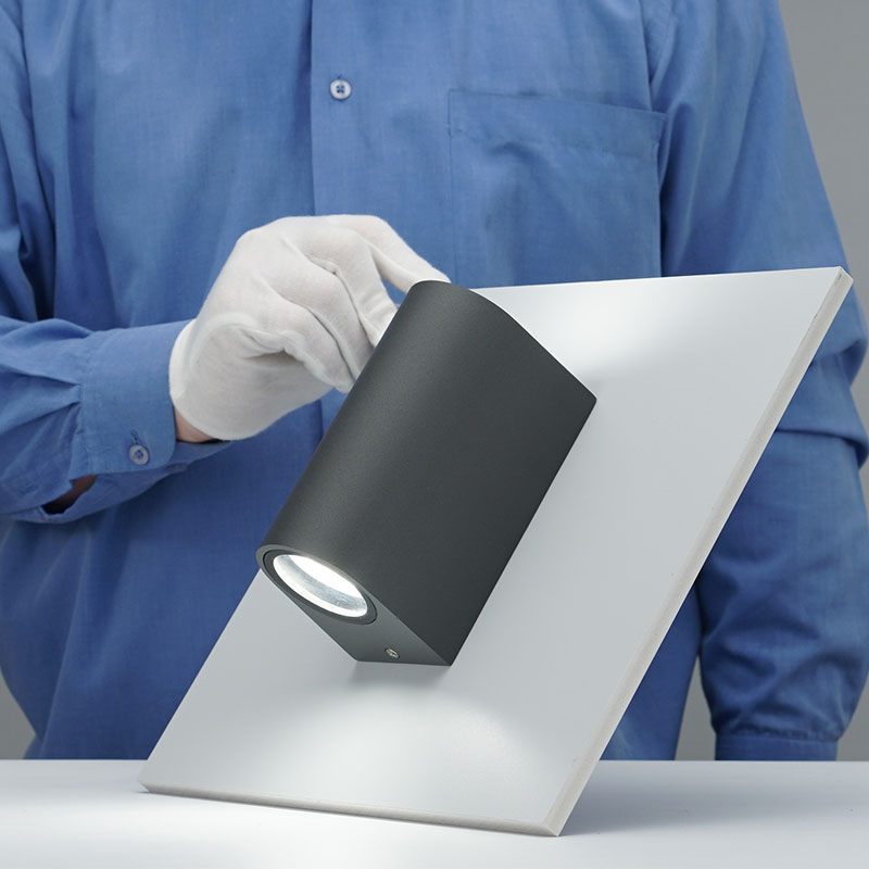 Архитектурный светильник FERON DH015 2хGU10 серый 11884