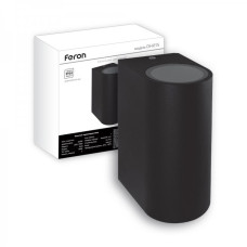 Архитектурный светильник FERON DH015 2хGU10 черный 11883