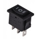 Переключатель LEMANSO LSW16 малый чёрный 3 положения с фиксацией/KCD1-103-2