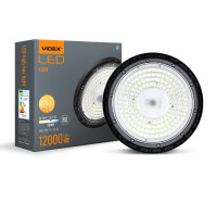 LED світильник висотний ХайБей VIDEX 100W 5000K 12000Lm 220V чорний (VL-HBe03-1005B)