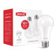 Набор светодиодных лампочек MAXUS A60 12W 4100K 220V E27 2-LED-778
