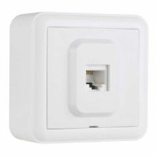 Розетка Nilson Unique белая компьютерная CAT5e RJ45 ( 28111044 )