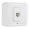 Розетка Nilson Unique белая компьютерная CAT5e RJ45 ( 28111044 )