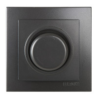 Светорегулятор Nilson Touran антрацит 1000W с подсветкой ( 24161053 )