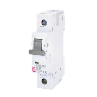 Автоматический выключатель ETI 1р B6 6кА ETIMAT6 ( 2111512 )