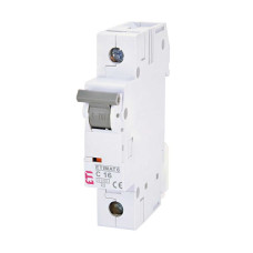 Автоматический выключатель ETI 1р C16 6кА ETIMAT6 ( 2141516 )