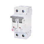 Автоматический выключатель ETI 2р B16 6кА ETIMAT6 ( 2113516 )