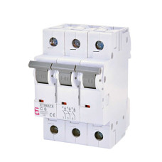 Автоматический выключатель ETI 3р C6 6кА ETIMAT6 ( 2145512 )