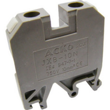 Клеммник JXB 10/35 серый ACKO ( A0130010004 )