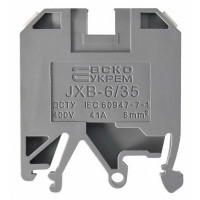 Клеммник JXB 6/35 серый ACKO ( A0130010003 )