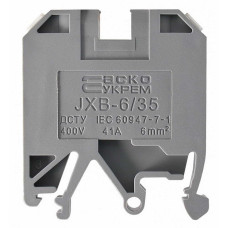 Клеммник JXB 6/35 серый ACKO ( A0130010003 )