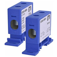 Клеммник на DIN-рейку ЭТИ 2х16-70 мм² синий EDBS-50B ( 1102420 )