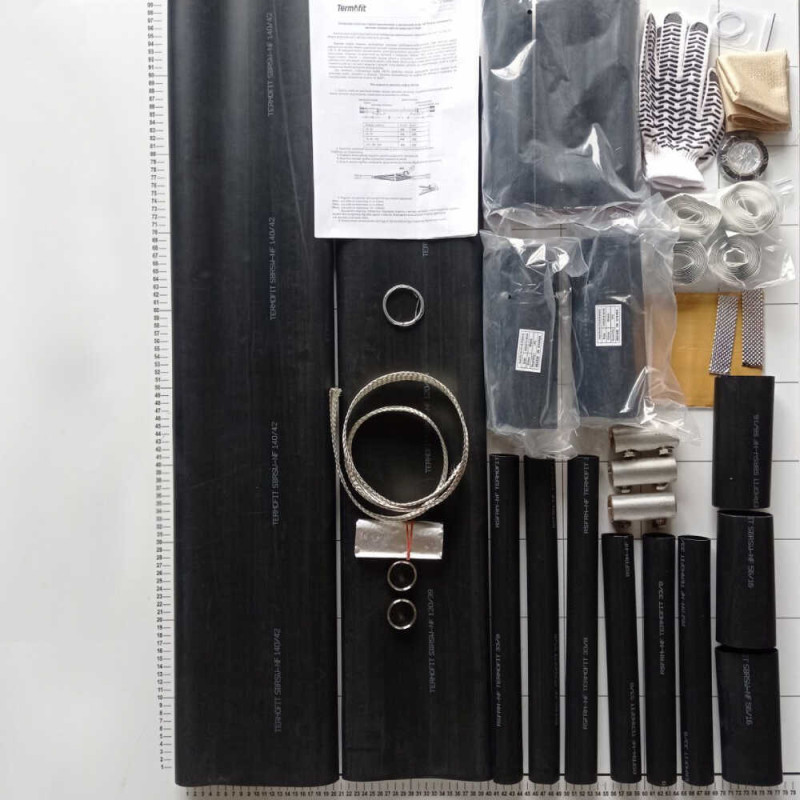 Муфта соединительная 10кВ БПИ 3х(150-240) СТп-9 с гильзами Termofit