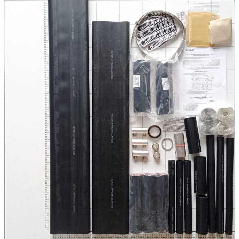 Муфта соединительная 10кВ БПИ 3х(70-120) СТп-8 с гильзами Termofit