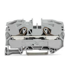 Клемма проходная WAGO 2016-1201 на DIN-рейке 16 (25) мм²