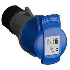 Розетка однофазная ABB / Amphenol 16А/3 216EC6 ( 2CMA102003R1000 )2P+E