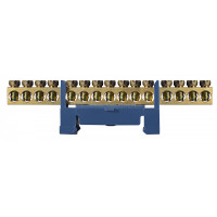 Шина нулевая BC-515 6x9мм 15 отв из изол Украина